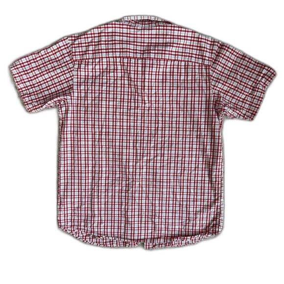 Columbia Boys M Ohio State Buckeyes Short Sleeve Button Up Shirt - Picture 5 of 5